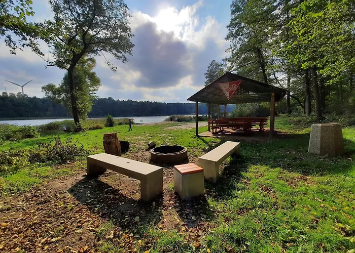 別荘 Oaza Zagozd 2 Olchowiec (Drawsko)